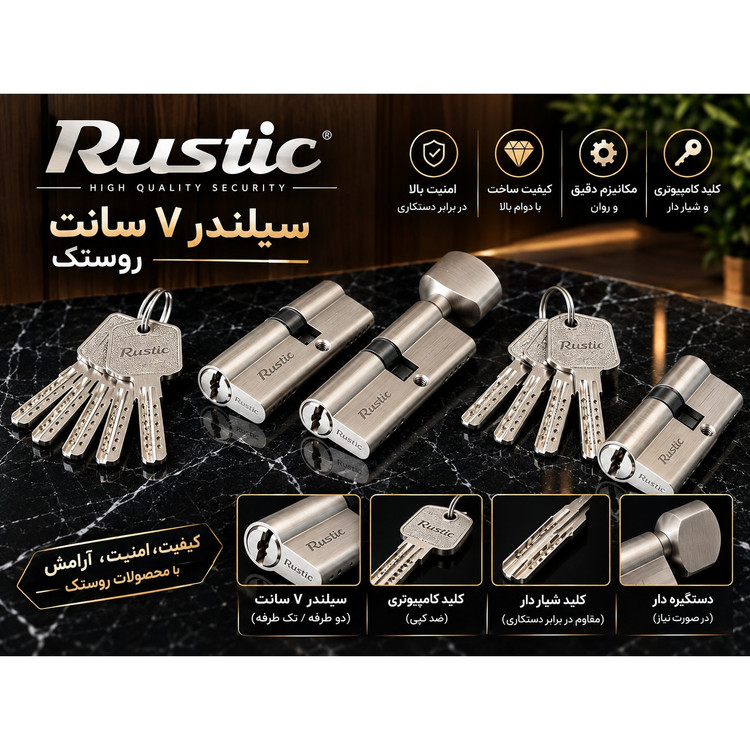 سیلندر7سانت سوئیچی،سرویس